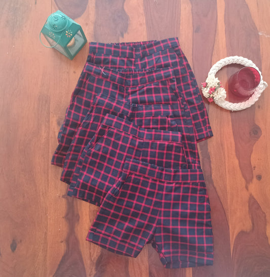 Christmas Edit Tartan Shorts